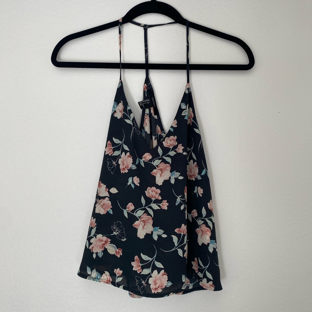 Flower crop camisole